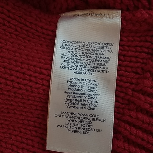 Cable Sweater by CHAPS size 3X - Picture 8 of 10